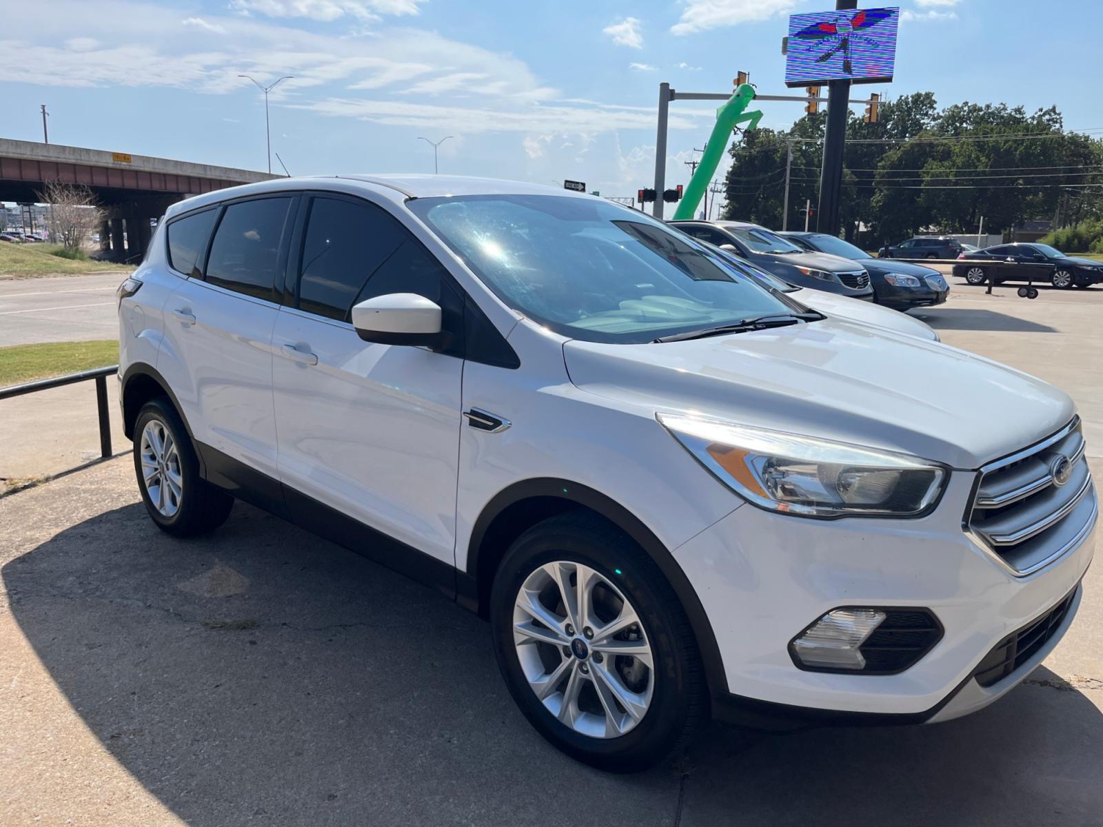 2017 Ford Escape SE FWD (1FMCU0GD2HU) with an 1.5L L4 DOHC 16V engine, 6A transmission, located at 8101 E. Skelly Dr., Tulsa, OK, 74129, (918) 592-3593, 36.121891, -95.888802 - Photo #2
