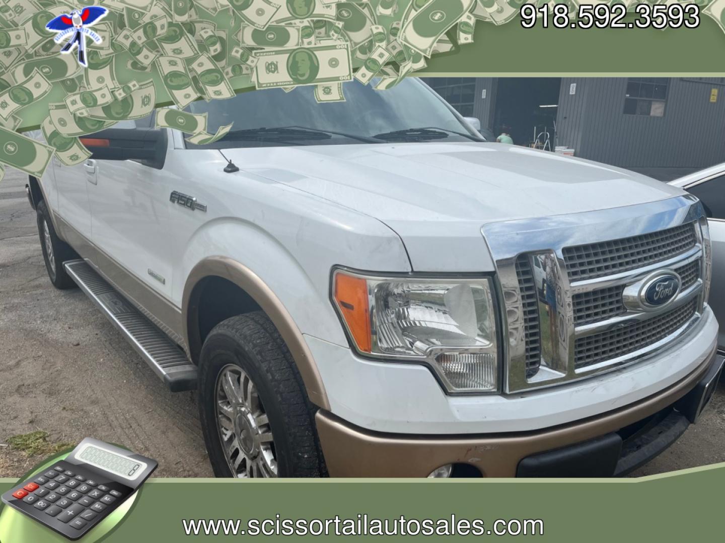 2012 WHITE Ford F-150 FX4 SuperCrew 5.5-ft. Bed 4WD (1FTFW1ET8CF) with an 3.5L V6 TURBO engine, 6-Speed Automatic transmission, located at 8101 E. Skelly Dr., Tulsa, OK, 74129, (918) 592-3593, 36.121891, -95.888802 - Photo#0
