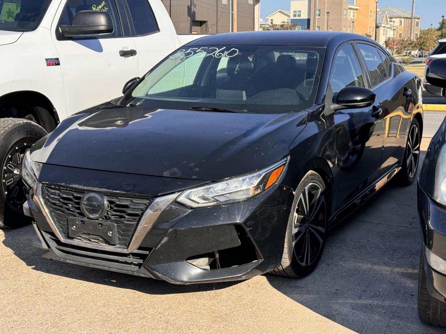 2020 BLACK Nissan Sentra SR (3N1AB8DV5LY) with an 1.8L L4 SFI DOHC 16V engine, CVT transmission, located at 8101 E. Skelly Dr., Tulsa, OK, 74129, (918) 592-3593, 36.121891, -95.888802 - Photo#0