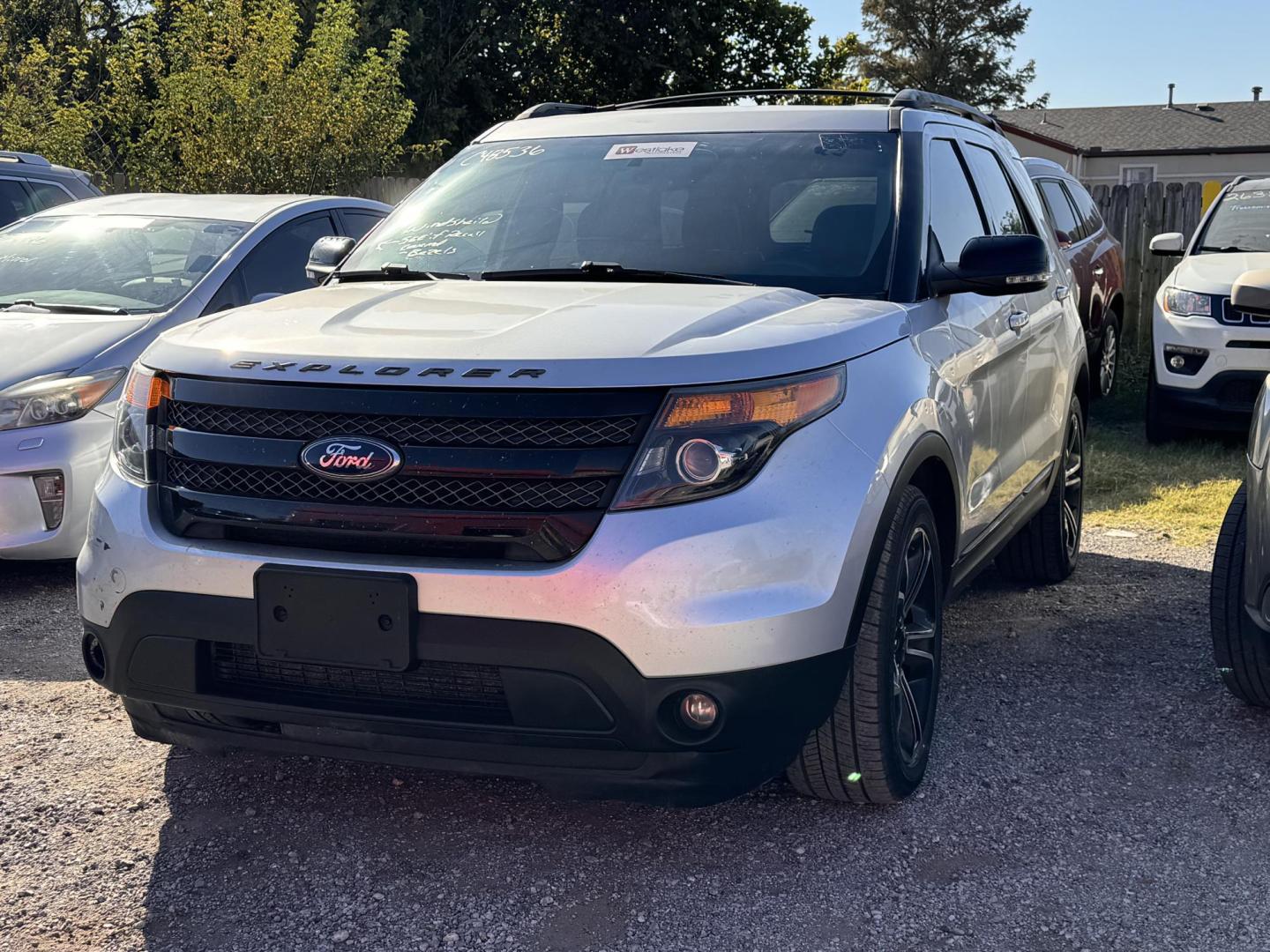 2015 SILVER FORD EXPLORER SPORT Sport 4WD (1FM5K8GT4FG) with an 3.5L V6 DOHC 24V engine, 6-Speed Automatic transmission, located at 8101 E. Skelly Dr., Tulsa, OK, 74129, (918) 592-3593, 36.121891, -95.888802 - Photo#0