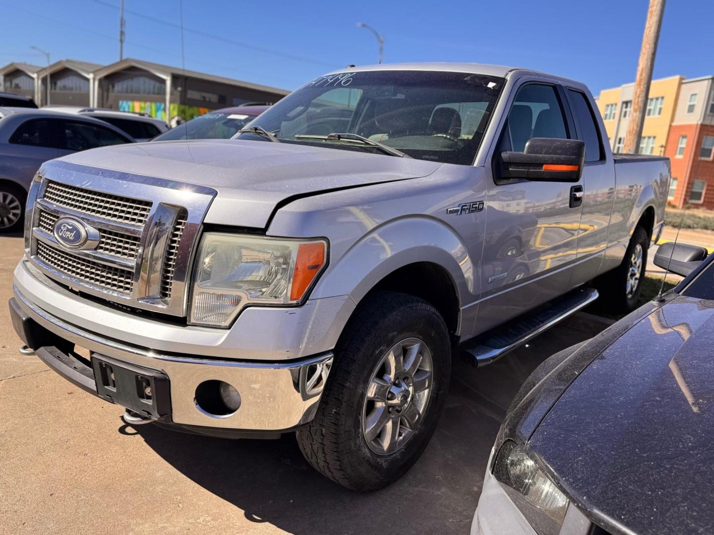 2013 SILVER Ford F-150 XLT SuperCab 6.5-ft. Bed 4WD (1FTFX1ETXDK) with an 3.5L V6 TURBO engine, 6-Speed Automatic transmission, located at 8101 E. Skelly Dr., Tulsa, OK, 74129, (918) 592-3593, 36.121891, -95.888802 - Photo#0