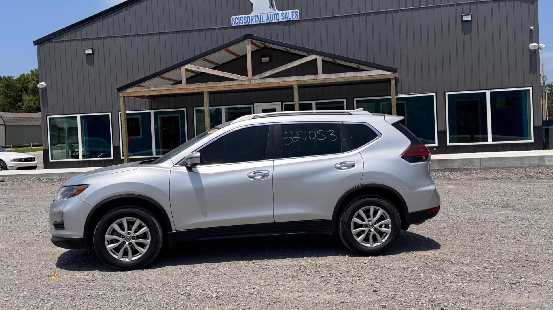 2019 SILVER Nissan Rogue S AWD (KNMAT2MV3KP) with an 2.5L L4 DOHC 16V engine, CVT transmission, located at 8101 E. Skelly Dr., Tulsa, OK, 74129, (918) 592-3593, 36.121891, -95.888802 - Photo#0