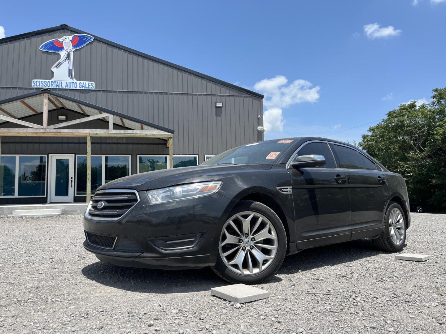 2013 BLACK Ford Taurus Limited FWD (1FAHP2F85DG) with an 3.5L V6 DOHC 24V engine, 6-Speed Automatic transmission, located at 8101 E. Skelly Dr., Tulsa, OK, 74129, (918) 592-3593, 36.121891, -95.888802 - Photo#0