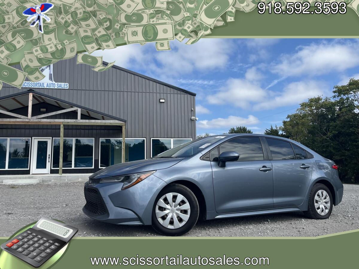 2021 GRAY Toyota Corolla L (JTDDPMAE1MJ) with an 1.8L L4 DOHC 16V engine, 6M transmission, located at 24375 E. Hwy 51, Broken Arrow, OK, 74014, (918) 592-3593, 36.156311, -95.992752 - Photo#0